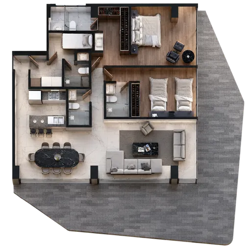 Plano de Garden House — Garden House 2
