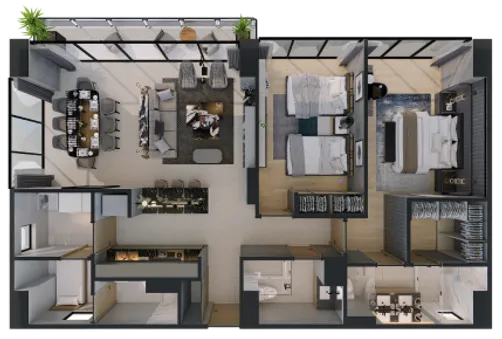 Plano de Residencia Tipo 1